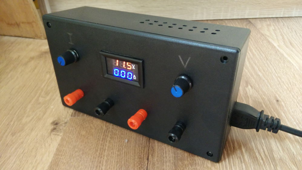 DIY lab bench power supply