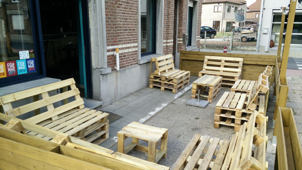 Terrace of Jeugdhuis Tronk